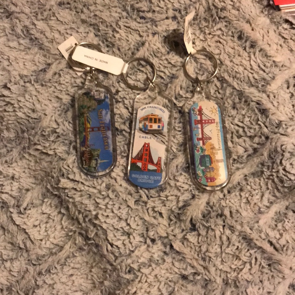 San Francisco key chains